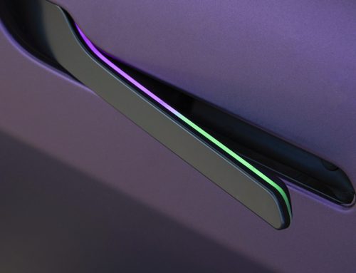 Electric Door Handle with LED
